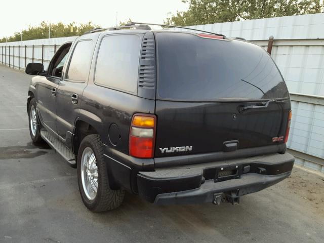 1GKEK63U92J282951 - 2002 GMC DENALI BLACK photo 3