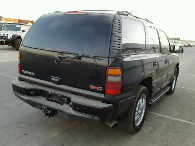 1GKEK63U92J282951 - 2002 GMC DENALI BLACK photo 4