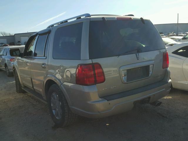 5LMFU28R04LJ21394 - 2004 LINCOLN NAVIGATOR GOLD photo 3