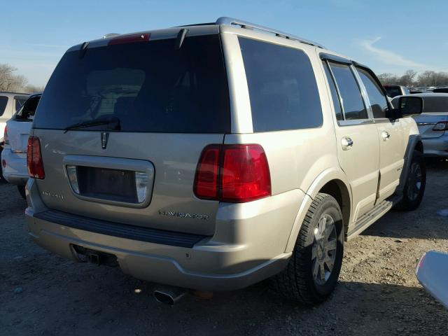 5LMFU28R04LJ21394 - 2004 LINCOLN NAVIGATOR GOLD photo 4