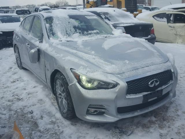 JN1EV7AP1HM735623 - 2017 INFINITI Q50 PREMIU SILVER photo 1