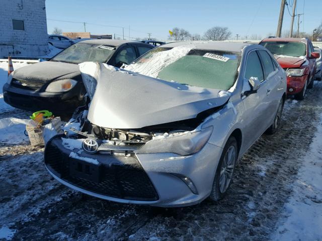 4T1BF1FK4HU753357 - 2017 TOYOTA CAMRY LE GRAY photo 2
