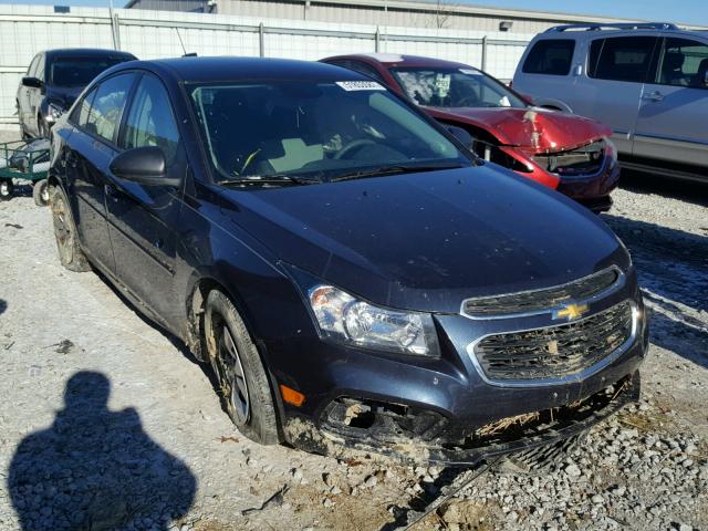 1G1PA5SHXF7233453 - 2015 CHEVROLET CRUZE LS BLUE photo 1