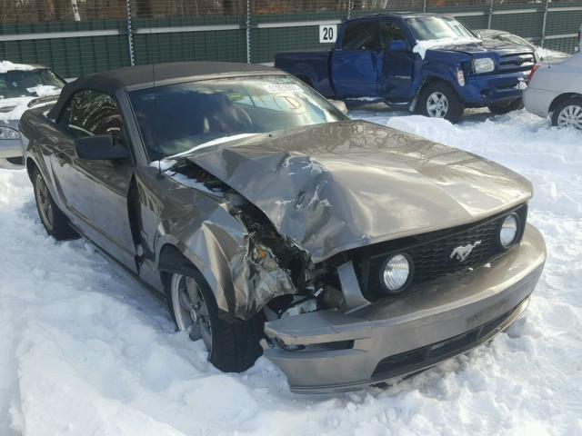 1ZVFT85H055219529 - 2005 FORD MUSTANG GT BROWN photo 1