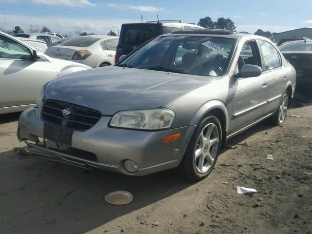 JN1CA31D71T803288 - 2001 NISSAN MAXIMA GXE GRAY photo 2