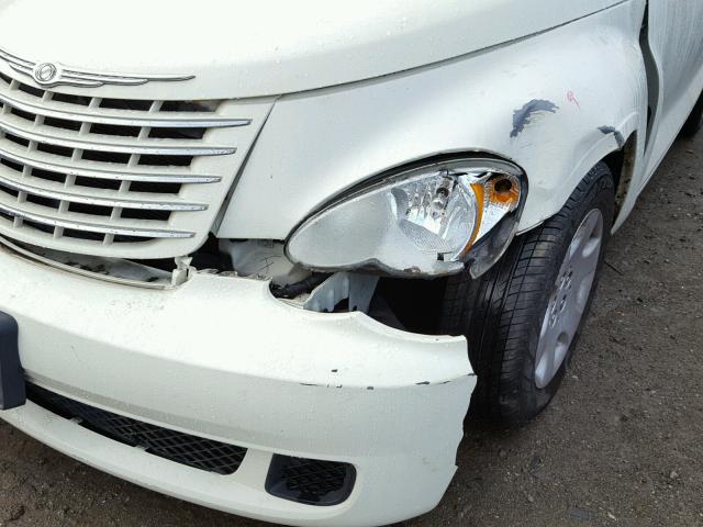 3A8FY58B07T596108 - 2007 CHRYSLER PT CRUISER CREAM photo 9