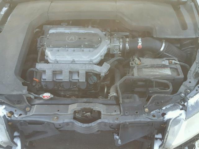 19UUA8F54AA003349 - 2010 ACURA TL GRAY photo 7