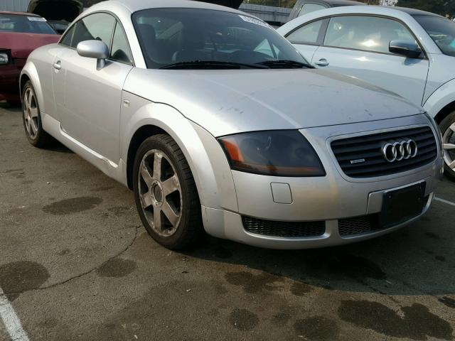 TRUWC28NX21039694 - 2002 AUDI TT QUATTRO SILVER photo 1