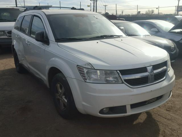 3D4GG47B79T516447 - 2009 DODGE JOURNEY SE WHITE photo 1