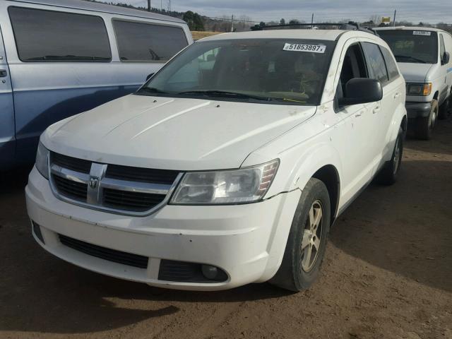 3D4GG47B79T516447 - 2009 DODGE JOURNEY SE WHITE photo 2