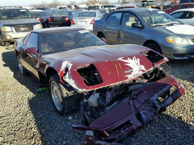 1G1YY23P5P5109950 - 1993 CHEVROLET CORVETTE BURGUNDY photo 9