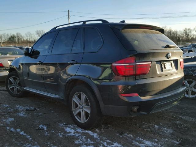 5UXZV4C56BL411944 - 2011 BMW X5 XDRIVE3 BLACK photo 3