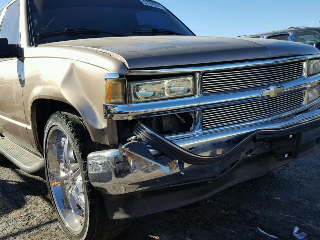 3GNEC18R7TG121329 - 1996 CHEVROLET TAHOE C150 GOLD photo 10