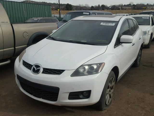 JM3ER29L780207394 - 2008 MAZDA CX-7 WHITE photo 2