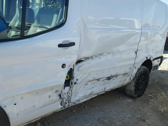 1FTNR1ZM3FKA77837 - 2015 FORD TRANSIT T- WHITE photo 9