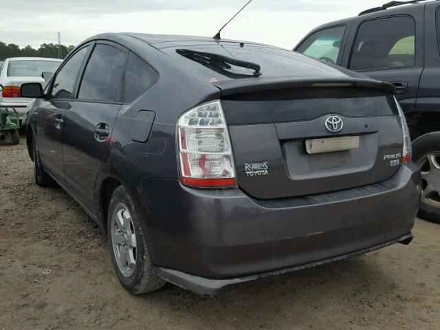 JTDKB20U283420256 - 2008 TOYOTA PRIUS GRAY photo 3