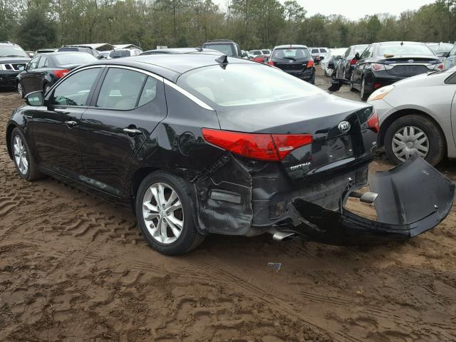 5XXGM4A77DG138046 - 2013 KIA OPTIMA LX BLACK photo 3