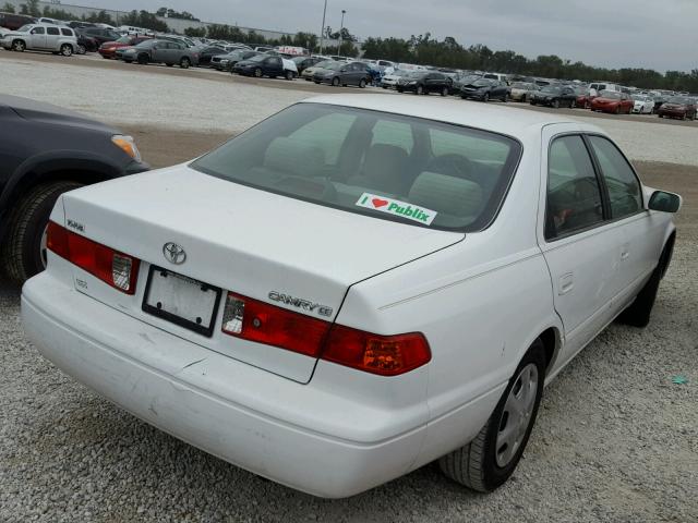 4T1BG22K01U806733 - 2001 TOYOTA CAMRY WHITE photo 4