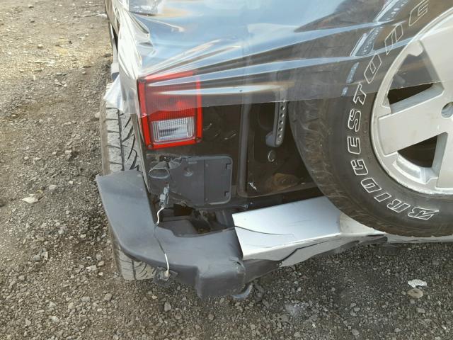 1C4HJWEGXCL123042 - 2012 JEEP WRANGLER U BLACK photo 9