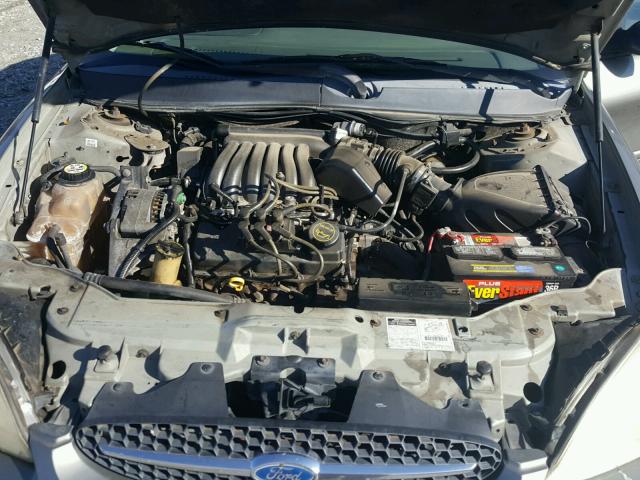 1FAFP52U72A158454 - 2002 FORD TAURUS LX GRAY photo 7