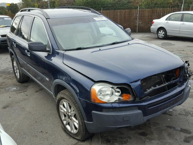 YV1CZ59H241054211 - 2004 VOLVO XC90 BLUE photo 1