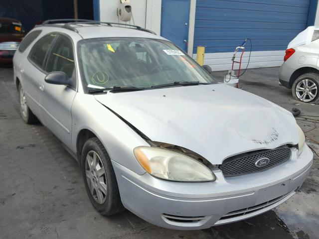 1FAFP58U15A217073 - 2005 FORD TAURUS SE SILVER photo 1