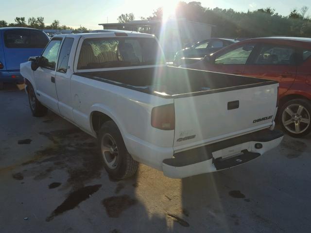 1GCCS19WX18205204 - 2001 CHEVROLET S TRUCK S1 WHITE photo 3