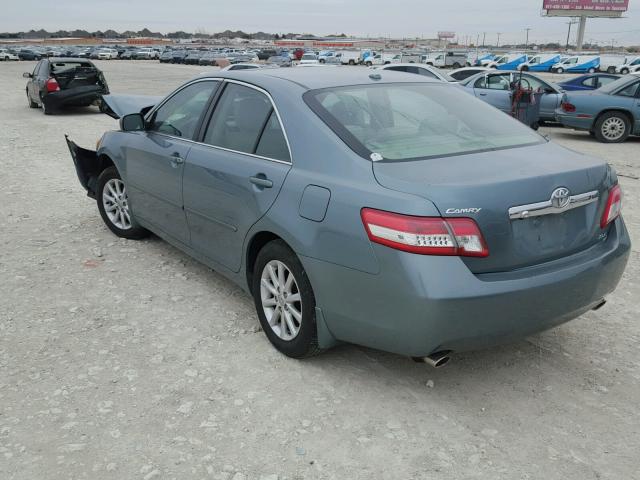 4T1BK3EK3BU619956 - 2011 TOYOTA CAMRY SE GREEN photo 3