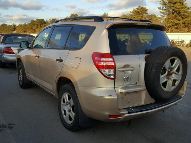 JTMBF33V79D019229 - 2009 TOYOTA RAV4 GOLD photo 3