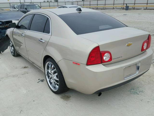 1G1ZD5E06CF102267 - 2012 CHEVROLET MALIBU 2LT GOLD photo 3