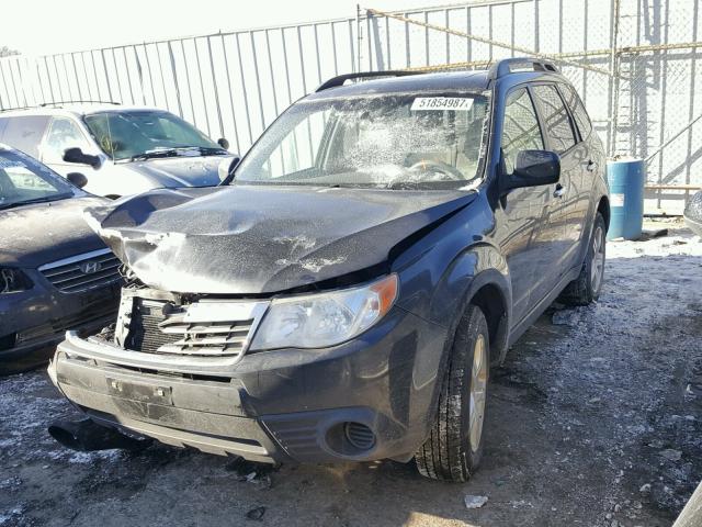 JF2SH636X9H793361 - 2009 SUBARU FORESTER 2 BLACK photo 2