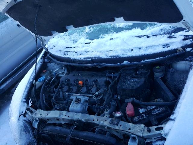 2HGFA16886H505011 - 2006 HONDA CIVIC EX თეთრი ფოტო 7