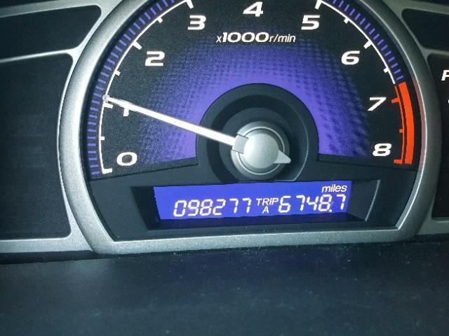 2HGFA16886H505011 - 2006 HONDA CIVIC EX თეთრი ფოტო 8