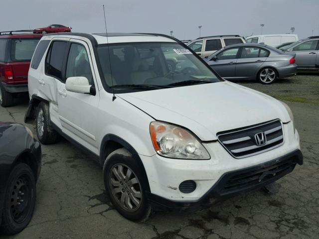 JHLRD78986C005710 - 2006 HONDA CR-V SE WHITE photo 1