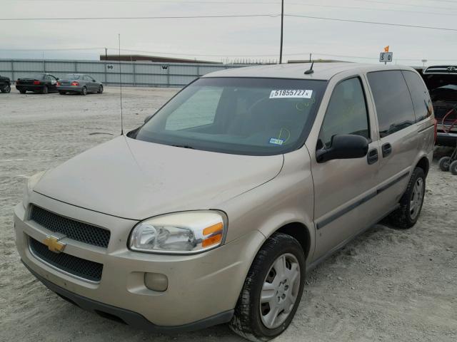 1GNDU23177D216475 - 2007 CHEVROLET UPLANDER L TAN photo 2