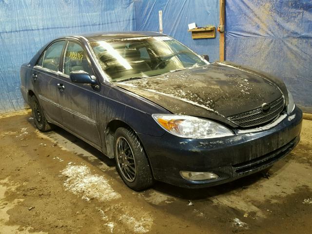 4T1BE30K93U172825 - 2003 TOYOTA CAMRY LE ლურჯი ფოტო 1