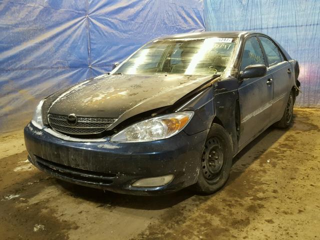 4T1BE30K93U172825 - 2003 TOYOTA CAMRY LE ლურჯი ფოტო 2