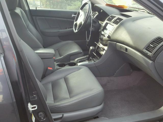 JHMCN36585C006944 - 2005 HONDA ACCORD HYB GRAY photo 5