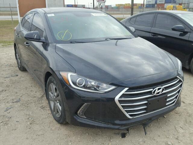 5NPD84LF2JH238213 - 2018 HYUNDAI ELANTRA SE BLACK photo 1