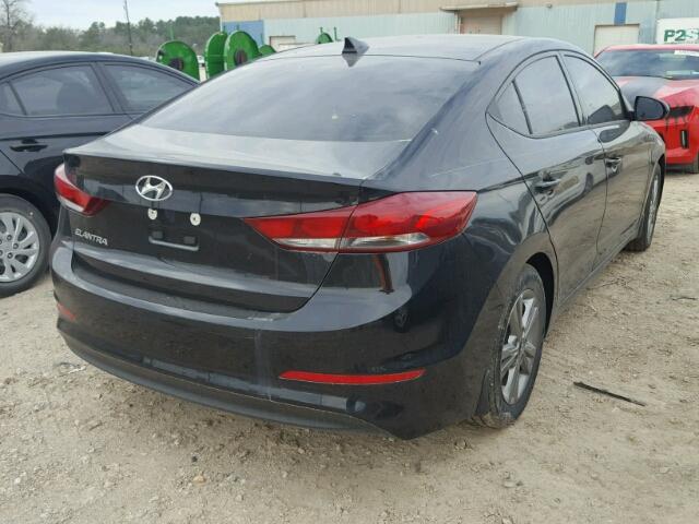 5NPD84LF2JH238213 - 2018 HYUNDAI ELANTRA SE BLACK photo 4