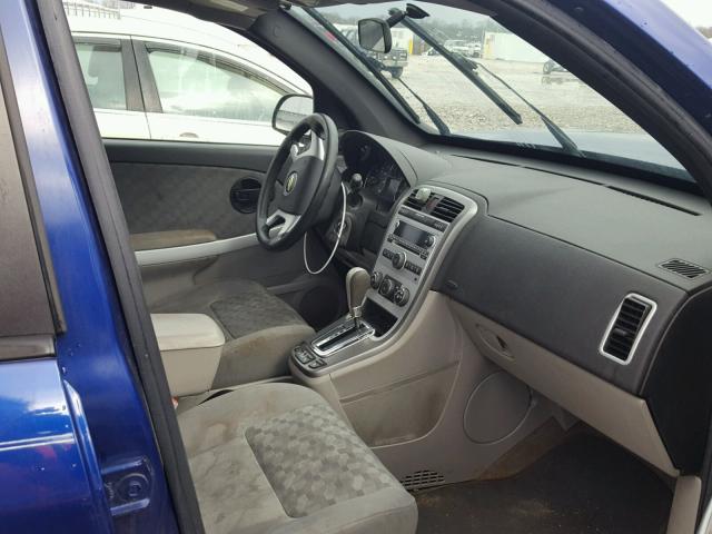 2CNDL23FX76072678 - 2007 CHEVROLET EQUINOX LS BLUE photo 5