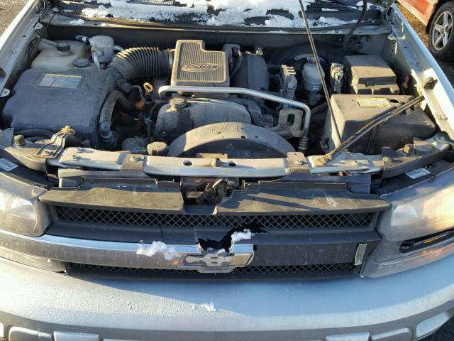 1GNDT13SX72264909 - 2007 CHEVROLET TRAILBLAZE SILVER photo 7