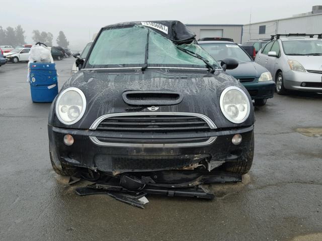 WMWRE33464TD74190 - 2004 MINI COOPER S BLACK photo 10