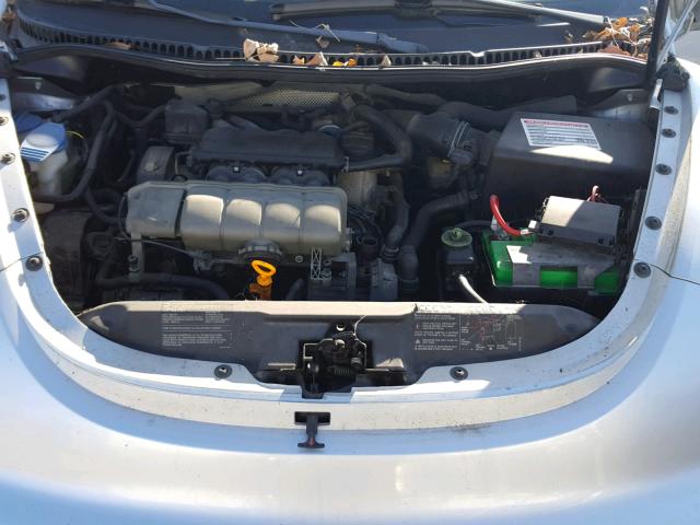 3VWBM31Y94M348205 - 2004 VOLKSWAGEN NEW BEETLE 银色 照片 7
