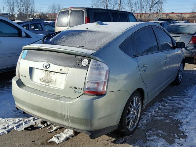 JTDKB20U977597166 - 2007 TOYOTA PRIUS SILVER photo 4