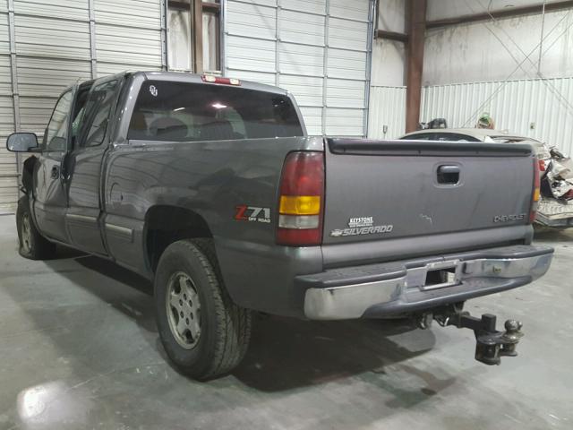 2GCEK19T611361662 - 2001 CHEVROLET SILVERADO GRAY photo 3