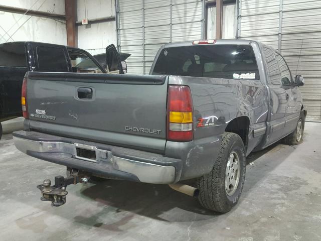 2GCEK19T611361662 - 2001 CHEVROLET SILVERADO GRAY photo 4