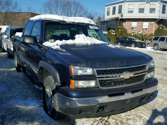 2GCEK13T061201602 - 2006 CHEVROLET SILVERADO BLUE photo 1