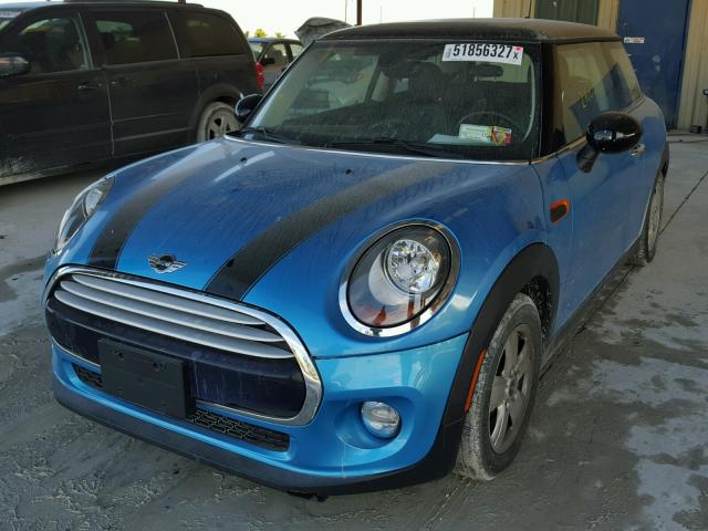 WMWXM5C58FT941482 - 2015 MINI COOPER BLUE photo 2