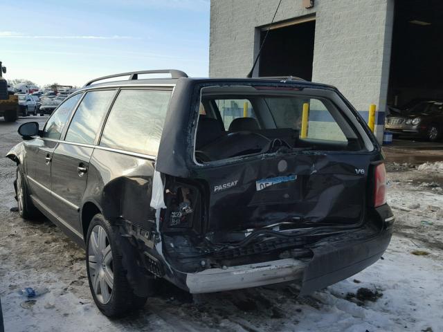 WVWWU63BX5E128769 - 2005 VOLKSWAGEN PASSAT GLX 黑色 照片 3